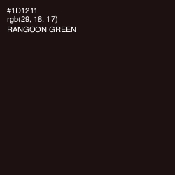 #1D1211 - Rangoon Green Color Image